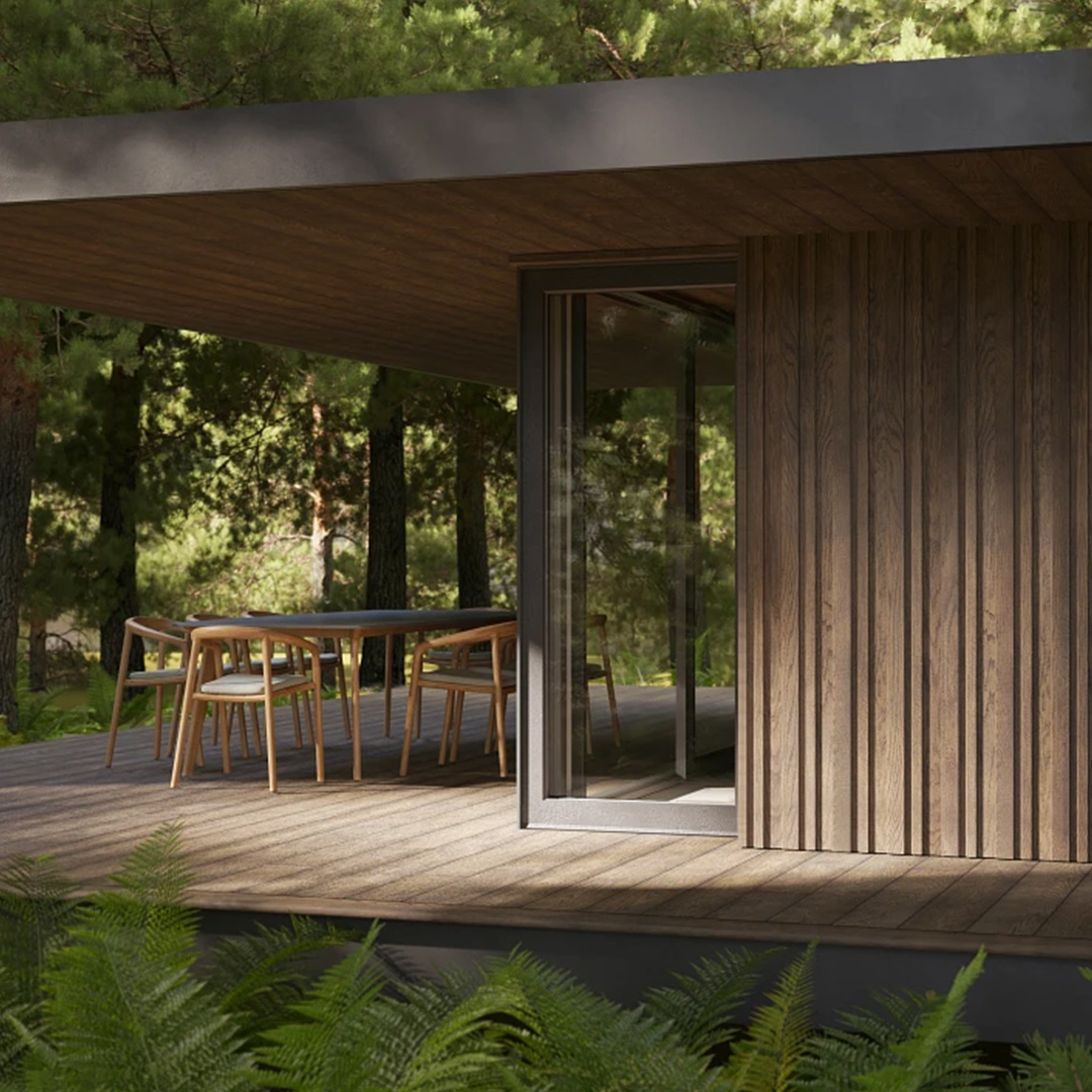 לוח חיפוי משונן גוון עתיק