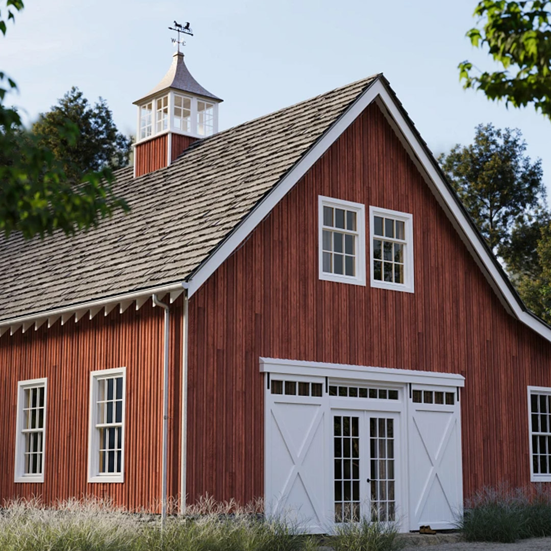 לוח חיפוי משונן גוון מהגוני