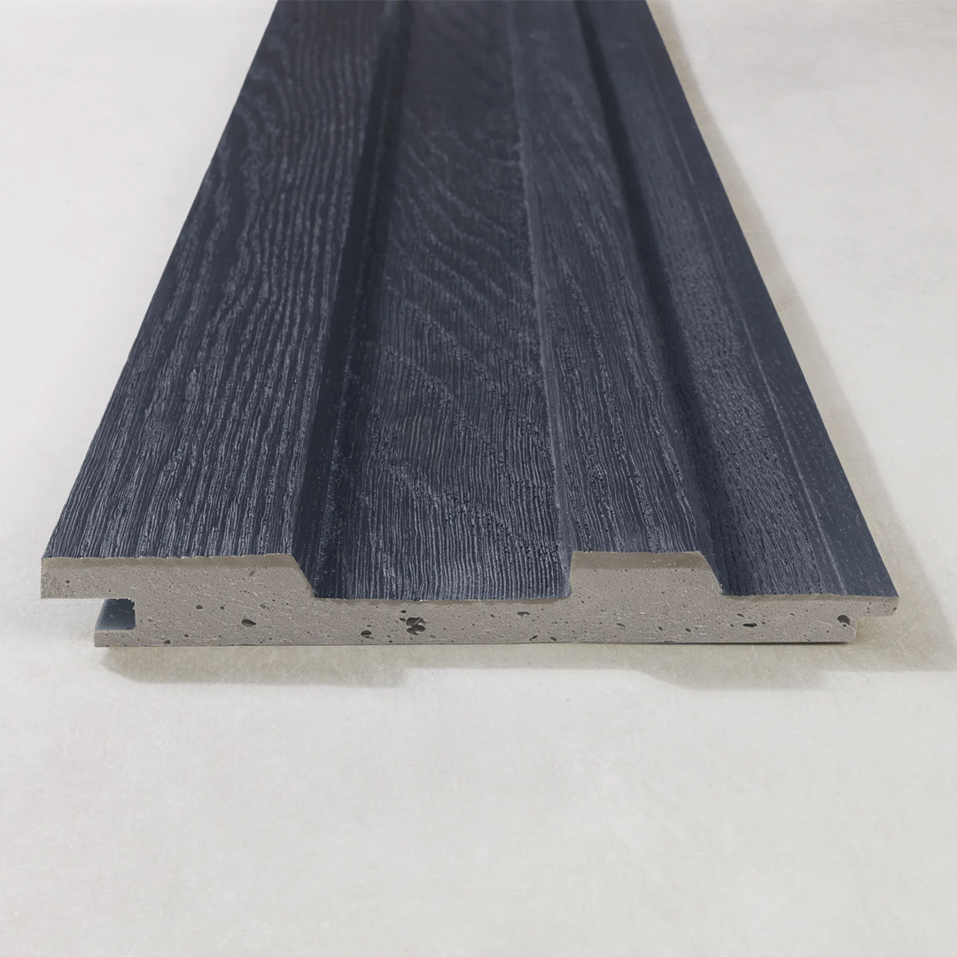 לוח חיפוי משונן גוון פחם