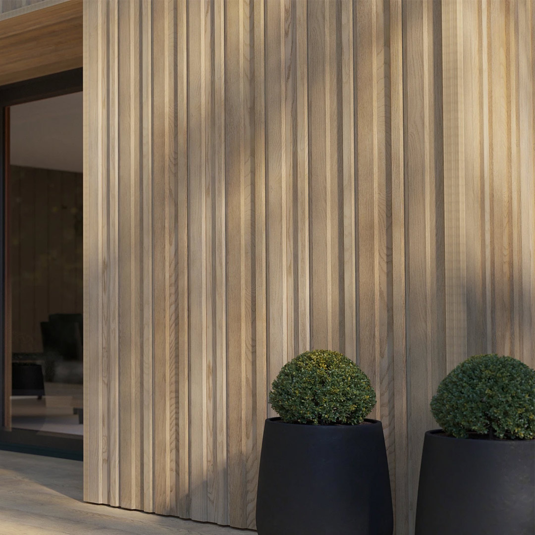 לוח חיפוי משונן גוון צעיר