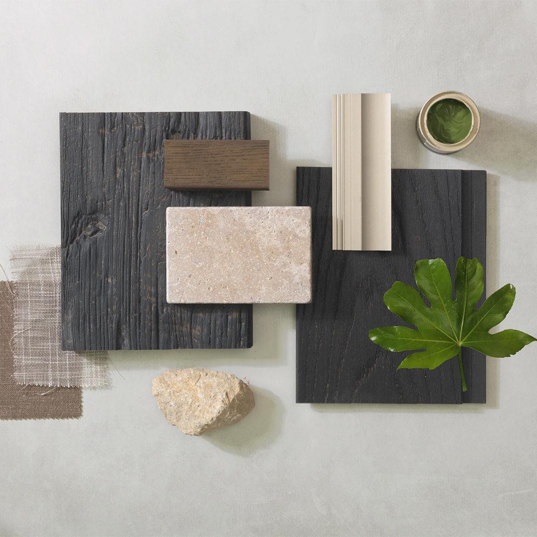 לוח חיפוי שטוח גוון מושחר