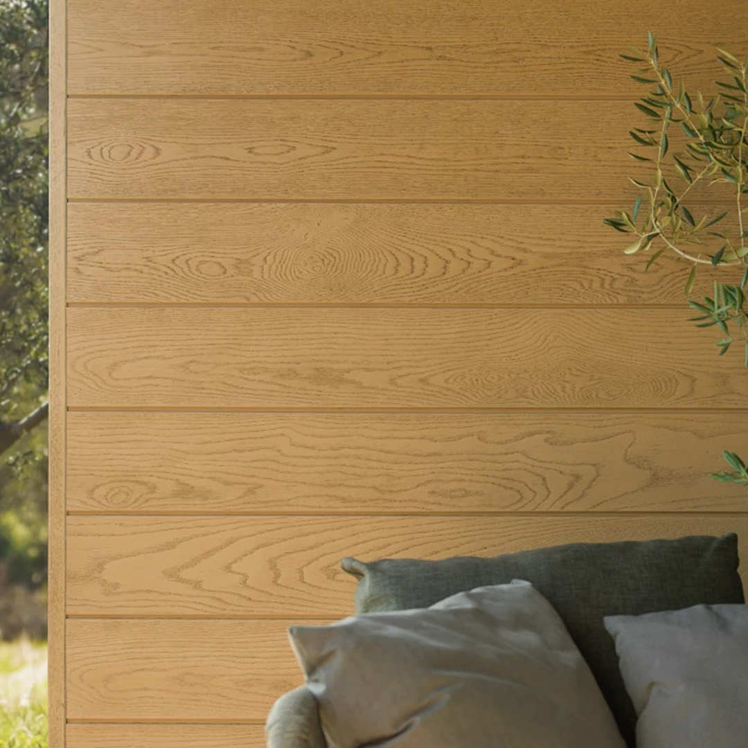 לוח חיפוי שטוח גוון מוזהב