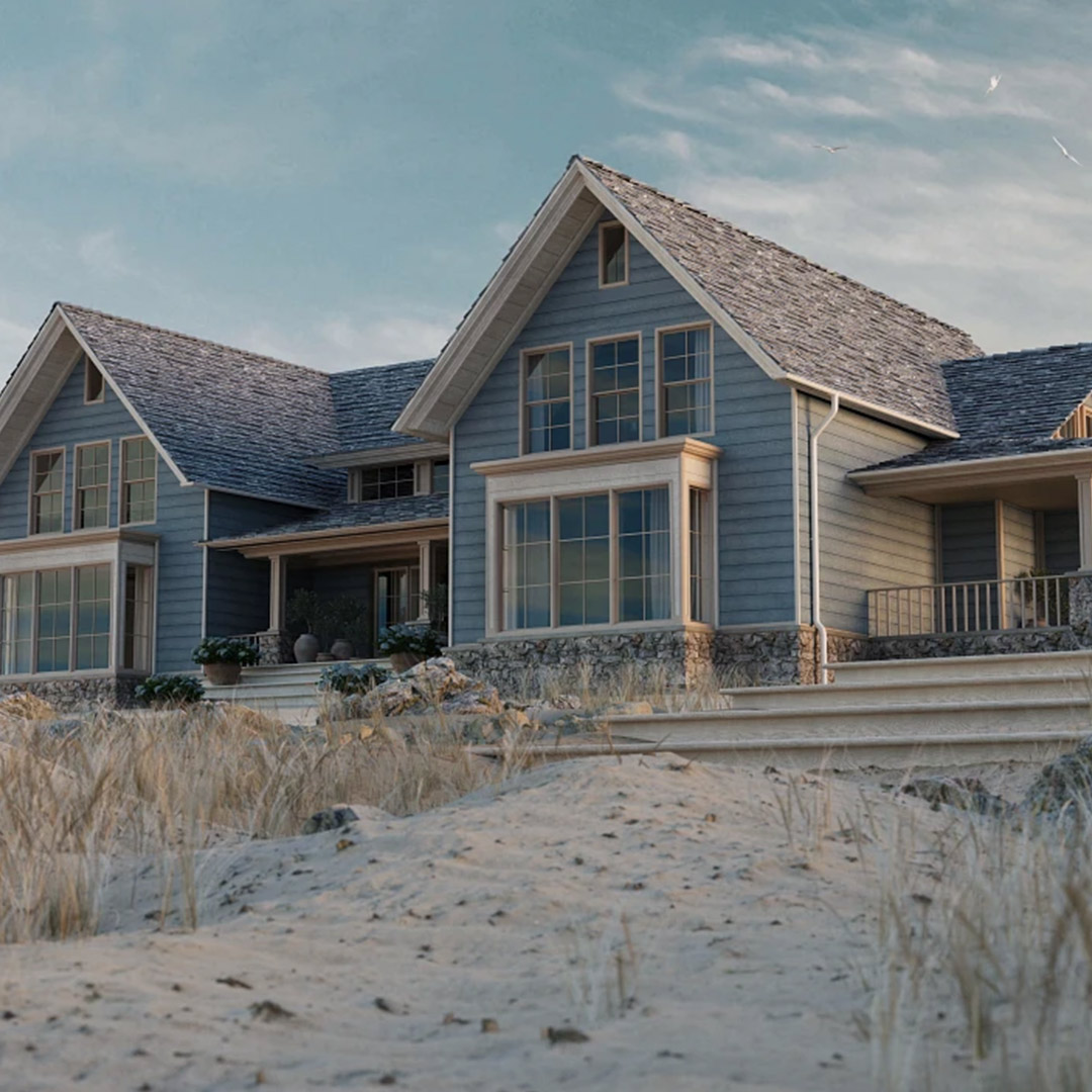 לוח חיפוי שטוח גוון כחול ים